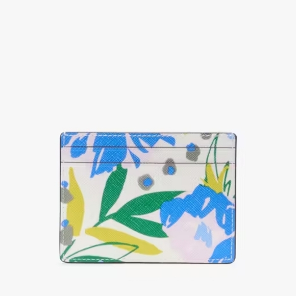 Kate Spade Boxed Madison Floral Small Slim Card Holder - Picture 3 of 6